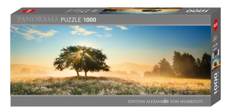 puzzel panorama Play of Light 1000 stukjes landschap. from Heye, Multicolour edition – box 2 of 2