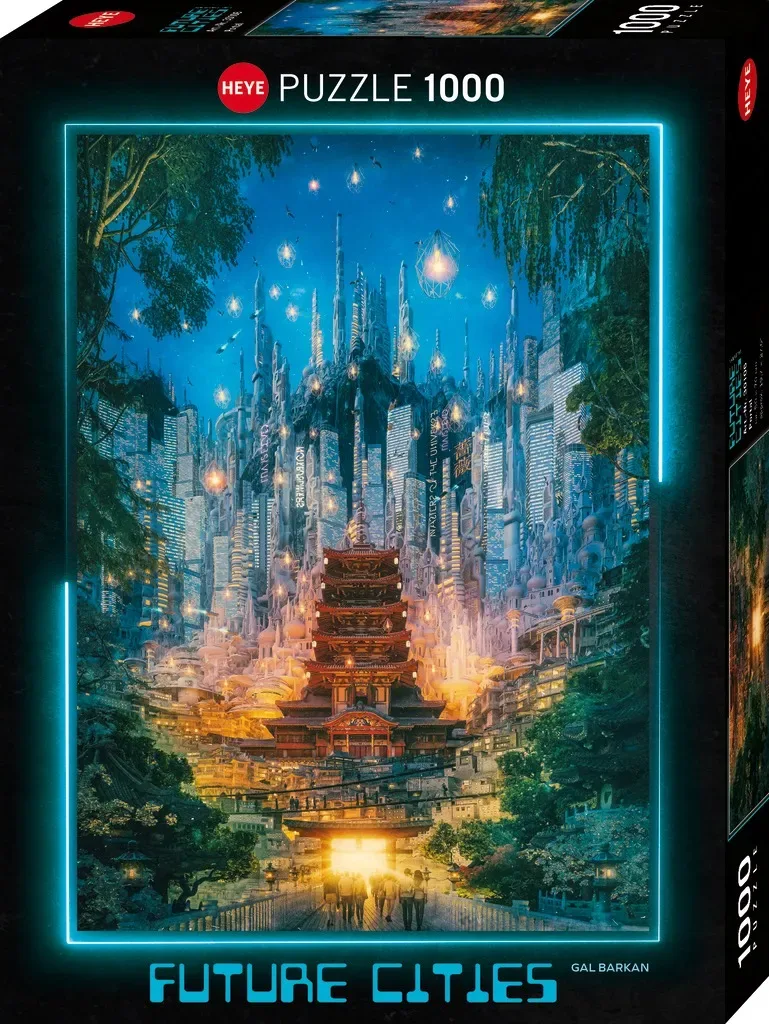 puzzel Portal 1000 stukjes - Future Cities legpuzzel. van Heye, editie Meerkleurig – doos 2 van 2
