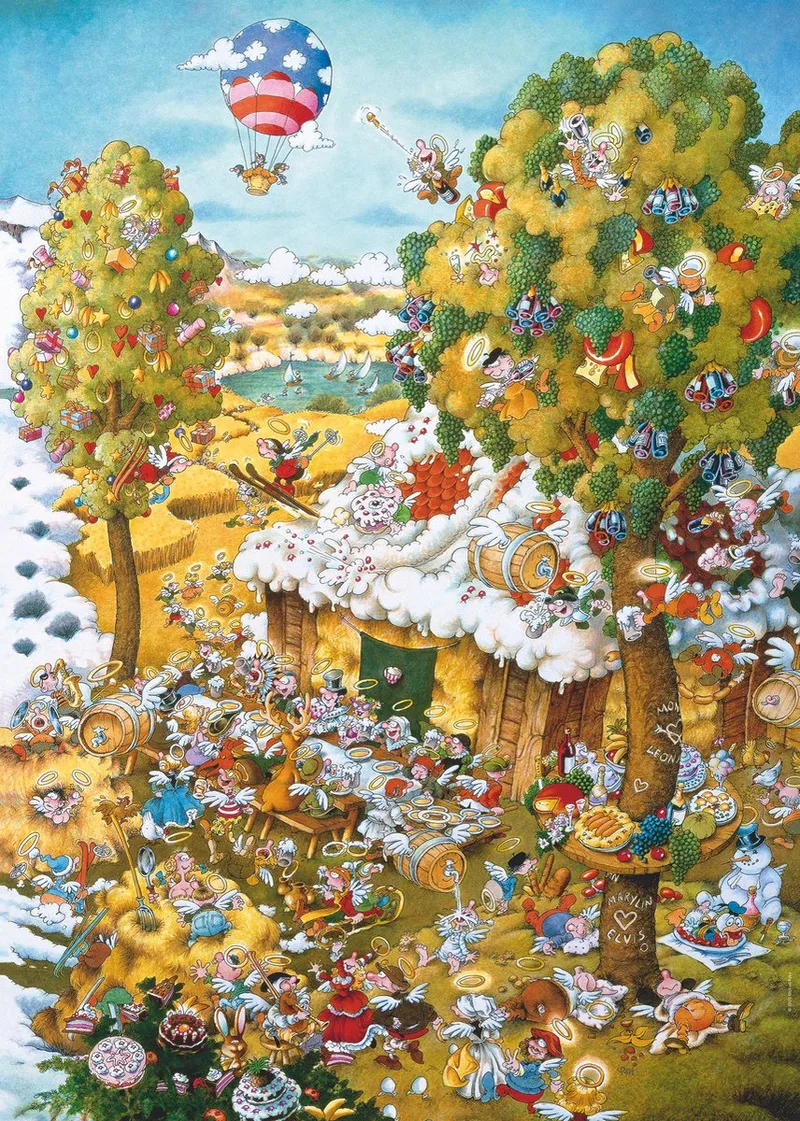 Puzzel Puz.Paradise i.Summer1000. van Heye, editie Meerkleurig – doos