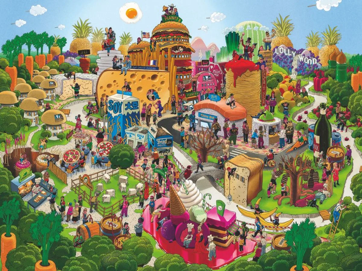 Puzzel Puz.Sugar Hills 1500 3h.Heye Nieuw. fra Heye, Flerfarvet-udgave – æske