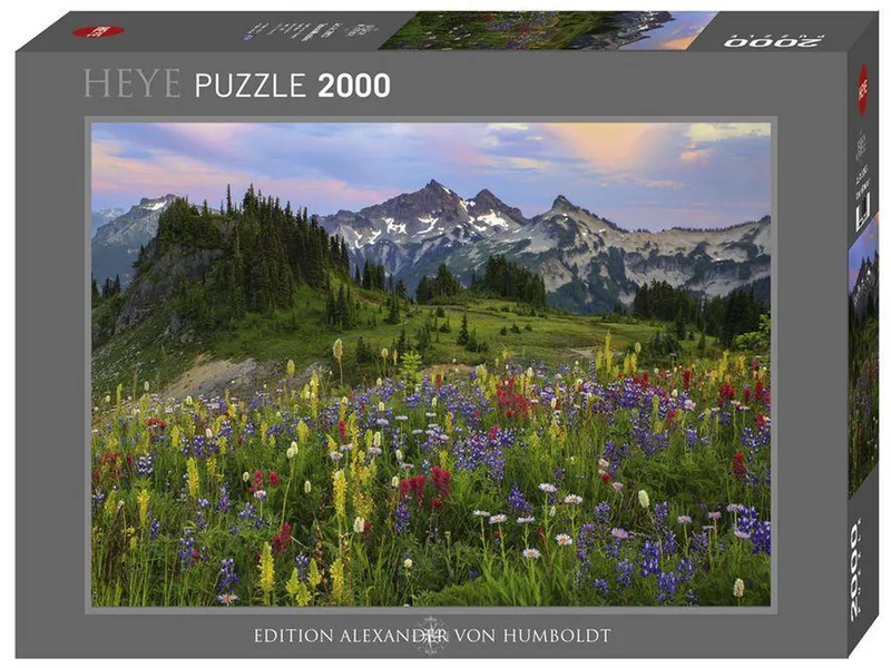 Puzzel Puz. Tatoosh Mountain 2000. van Heye, editie Meerkleurig – doos