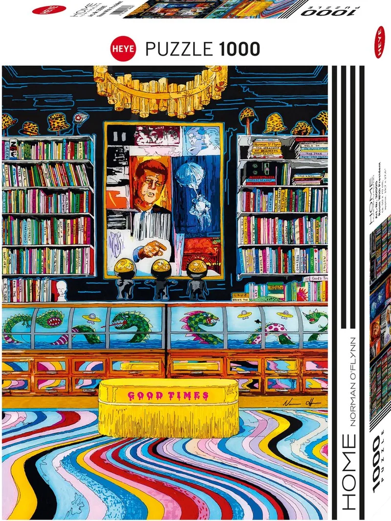 Puzzel Puzz. Kamer President 1000. de Heye, édition Multicolore – boîte