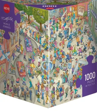 Puzzel Puzz Mobile Zombies 1000 3hkg.. from Heye, Multicolour edition – box 2 of 2