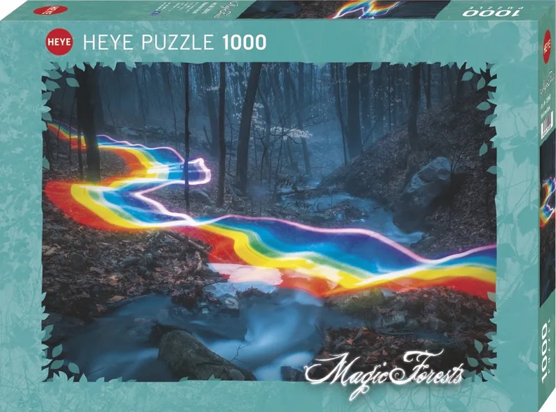 Puzzel Rainbow Road 1000. van Heye, editie Meerkleurig – doos
