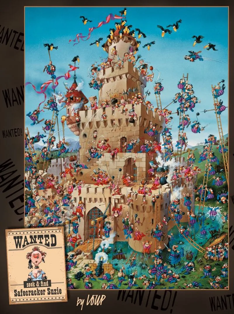 puzzel Safecracker Suzie 1000 stukjes cartoon puzzel. van Heye, editie Meerkleurig – doos