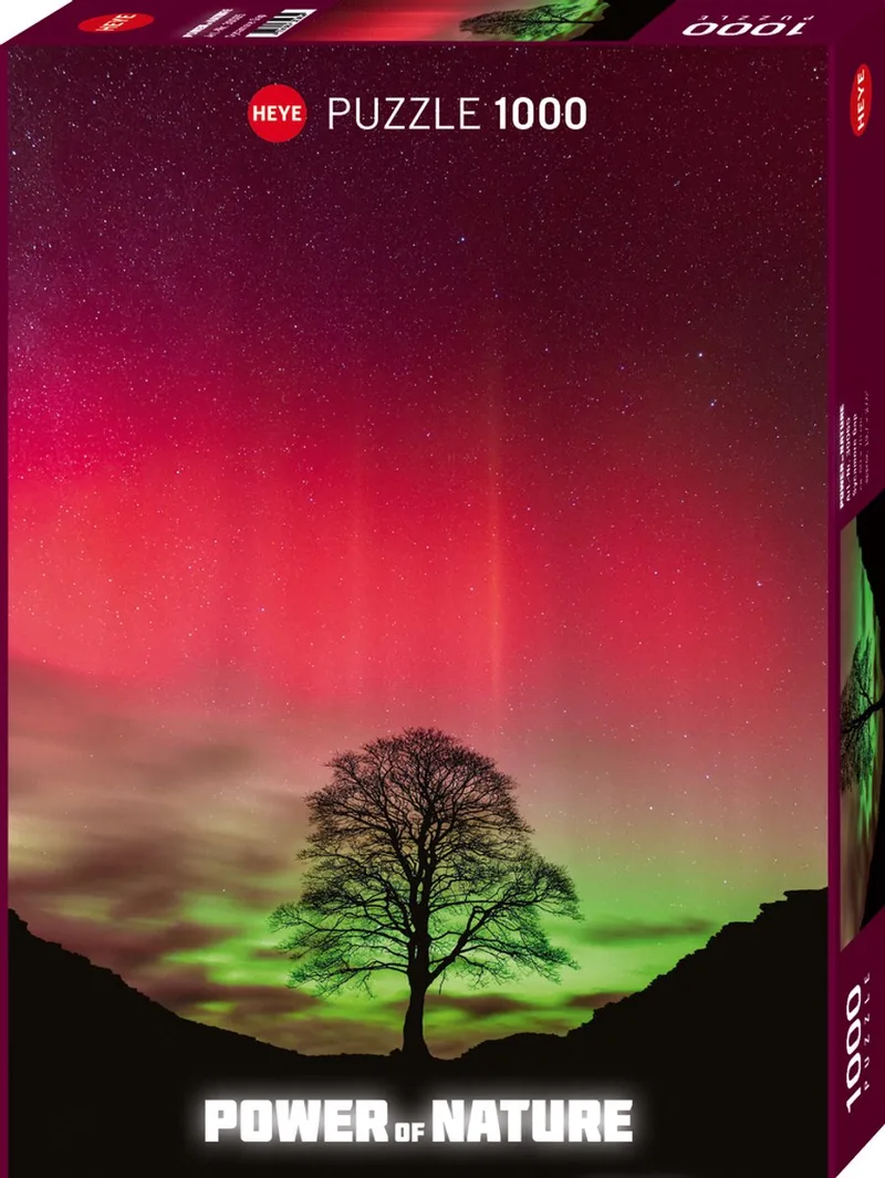 puzzel Sycamore Gap 1000 stukjes - Power of Nature puzzel. van Heye, editie Meerkleurig – doos