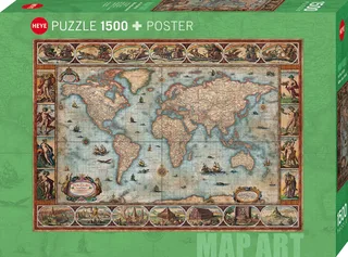 Puzzel Willem Beau - 1500 Stukjes from Heye, Multicolour edition – box 1 of 2