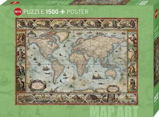 Puzzel Willem Beau - 1500 Stukjes from Heye, Multicolour edition – box 2 of 2