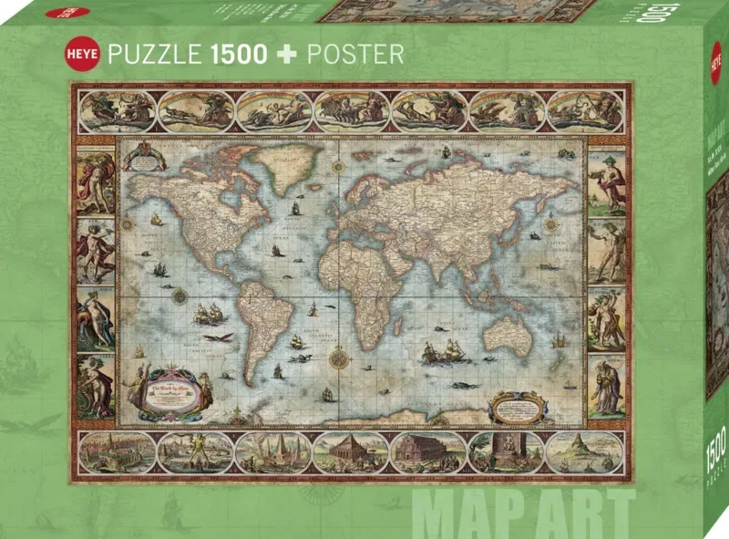 Puzzel Willem Beau - 1500 Stukjes from Heye, Multicolour edition – box 2 of 2