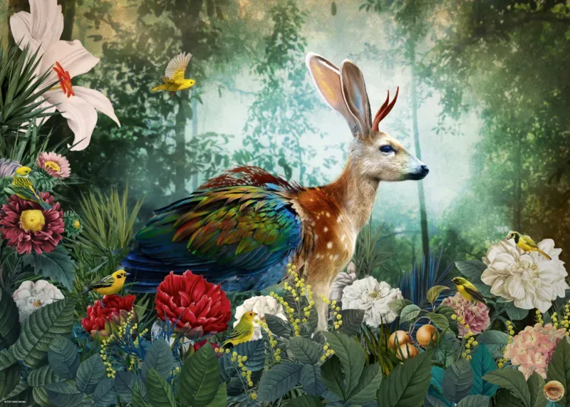Puzzle Jackalope - 1000 pièces de Heye – boîte