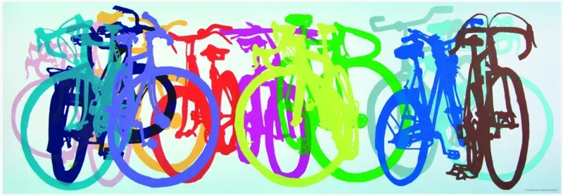 Puzzle Taliah Lempert: Colourful Row - 1000 pièces van Heye – doos