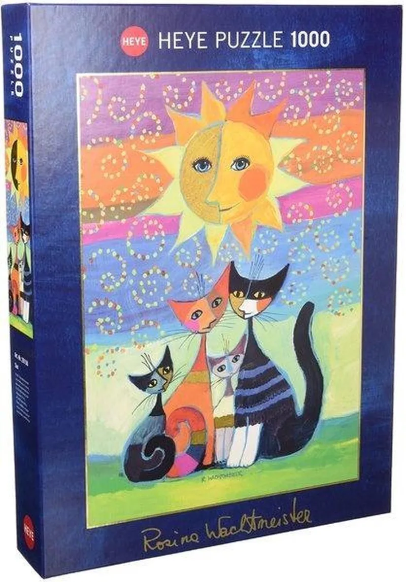 Sun - Legpuzzel - 1000 Stukjes van Heye, editie Meerkleurig – doos