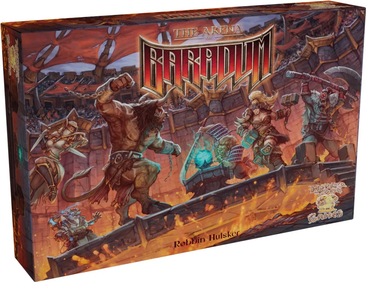 Bordspel - The Arena of Baradum van Horrible Guild – doos