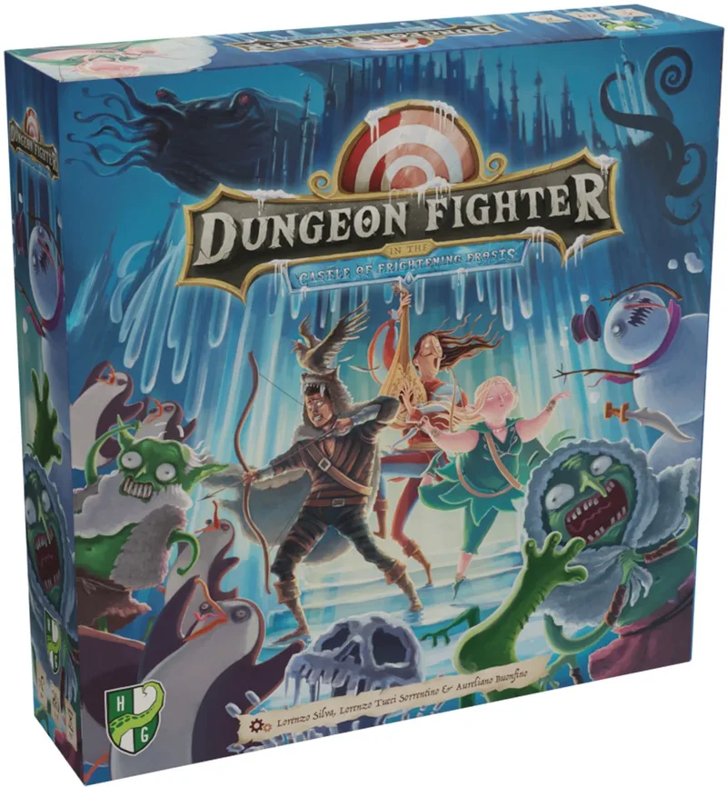 Dungeon Fighter In The Castle of Frightening Frosts - Bordspel - Engelstalig - Horrible Guild von Horrible Guild – Schachtel