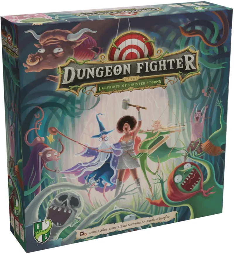 Dungeon Fighter in the Labyrinth of Sinister Storms - Bordspel - Engelstalig - Horrible Guild von Horrible Guild – Schachtel