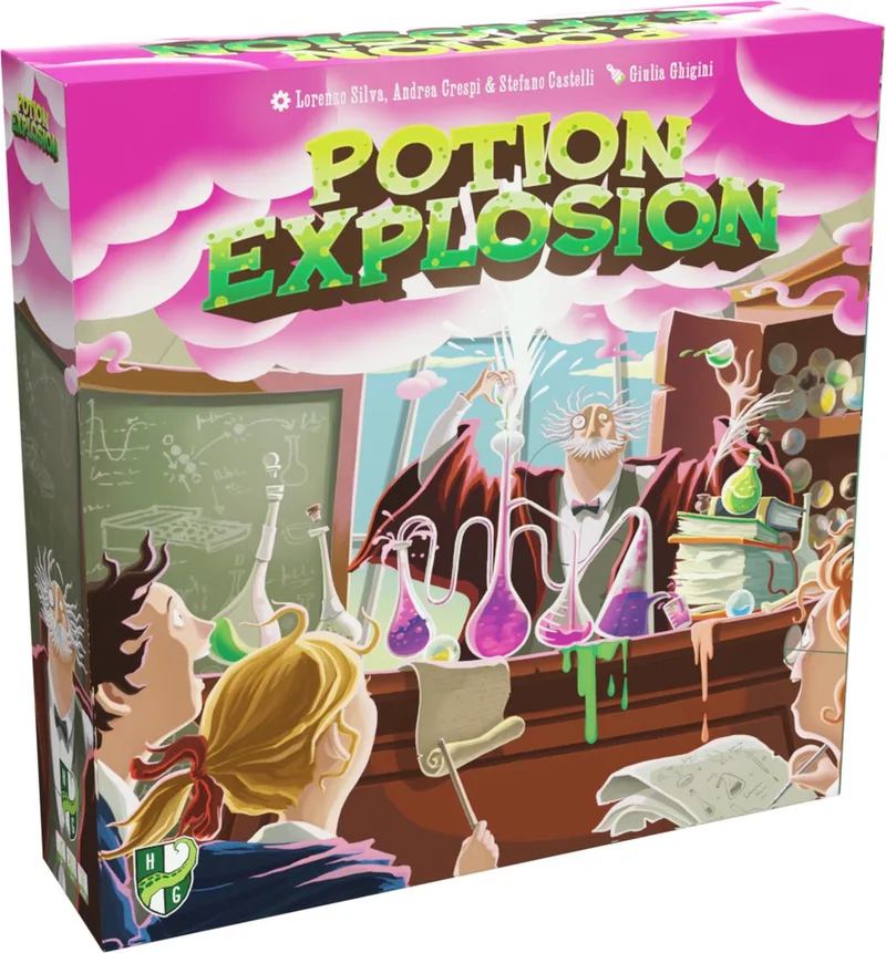 Potion Explosion (2nd Edition) - Bordspel - Engelstalig - Horrible Guild de Horrible Guild – boîte
