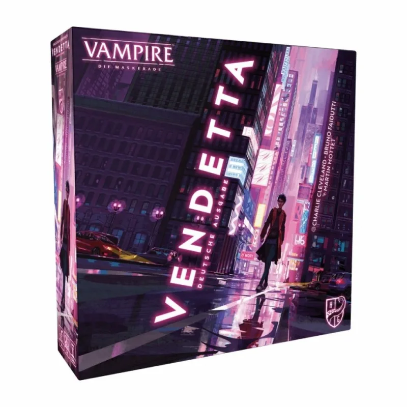 Spiel, Vampire Vendetta - deutsch von Horrible Guild – Schachtel