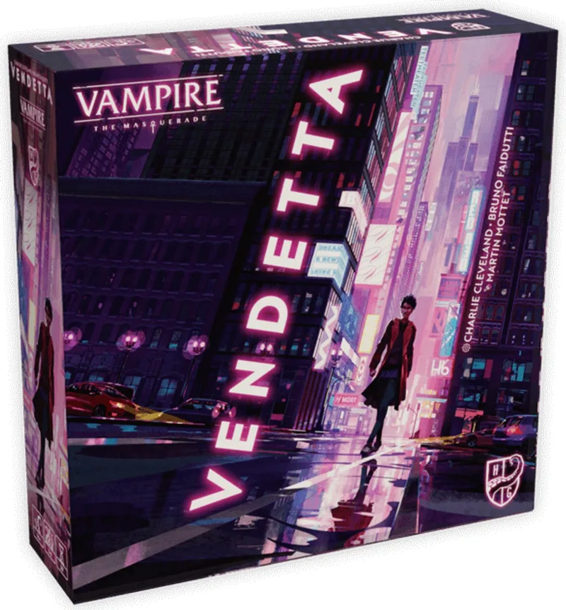 Vampire: The Masquerade - Vendetta (EN) from Horrible Guild – box