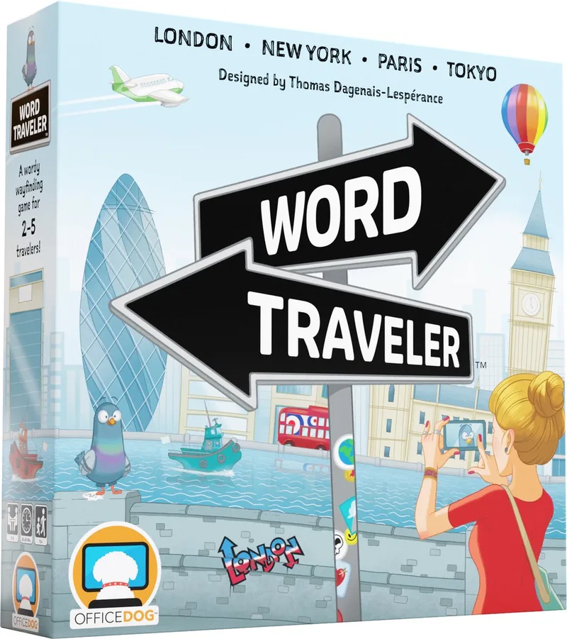 Word Traveler - Engelstalig Bordspel van Horrible Guild – doos