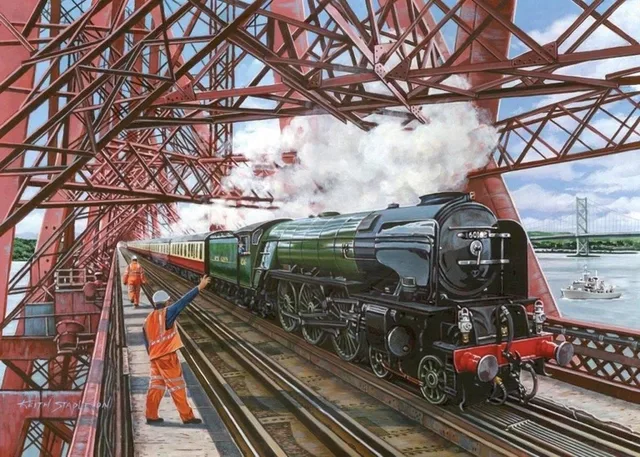 Crossing The Forth - BIG 500 Piece Jigsaw Puzzle.