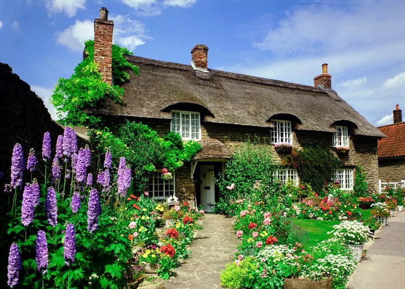 Delightful Dales - 1000 Piece Jigsaw Puzzle. de House of Puzzles, édition Multicolore – boîte