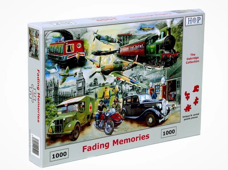 Fading Memories Puzzel 1000 Stukjes från House of Puzzles, utgåva Flerfärgad – kartong
