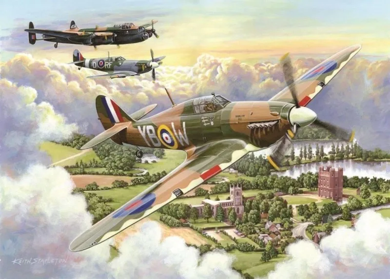 Final Approach Puzzel 500 Stukjes XL de House of Puzzles, édition Multicolore – boîte