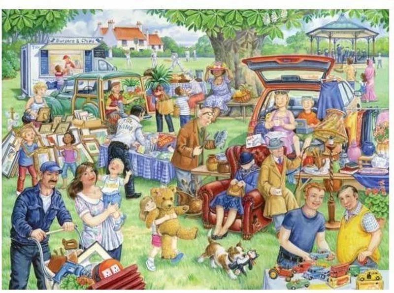 House of Puzzels Car Boot Sale von House of Puzzles, Ausgabe Verschillend – Schachtel