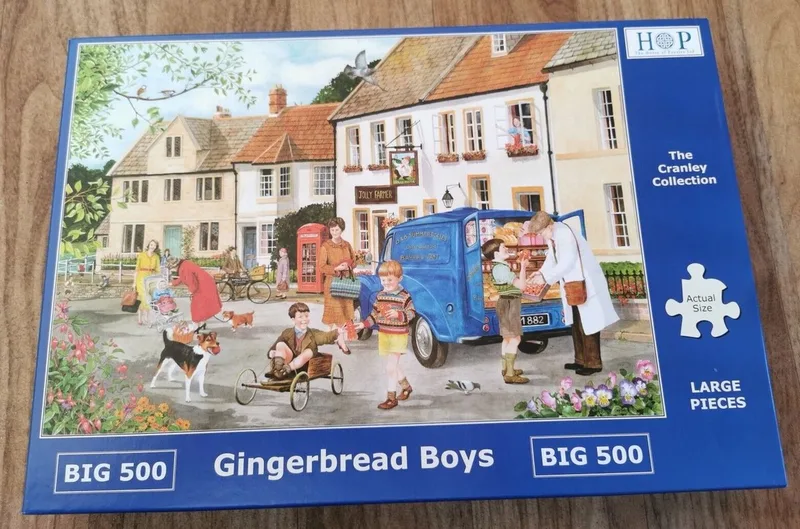 legpuzzel Gingerbread Boys 500 XL stukjes puzzel. van House of Puzzles, editie Meerkleurig – doos