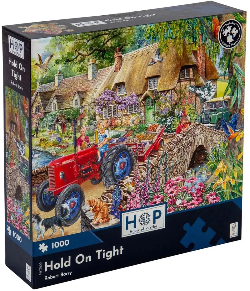 legpuzzel Hold On Tight 1000 stukjes karton. von House of Puzzles, Ausgabe Mehrfarbig – Schachtel