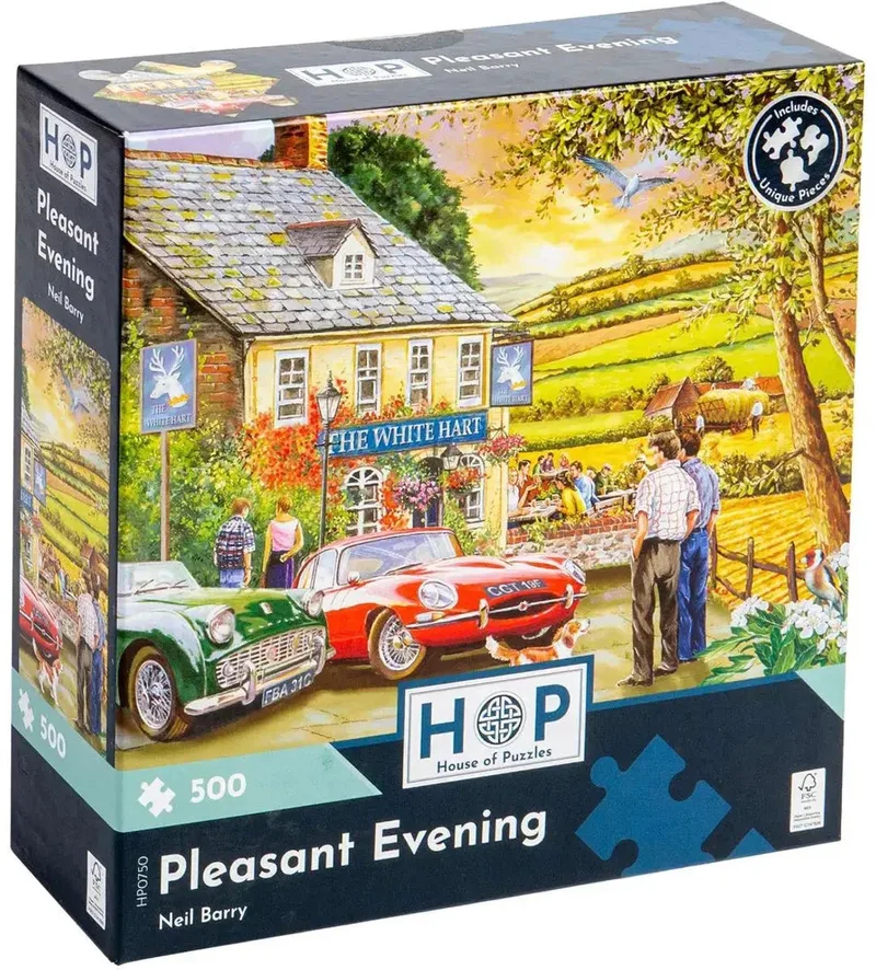 legpuzzel Pleasant Evening 500 stukjes from House of Puzzles, Multicolour edition – box