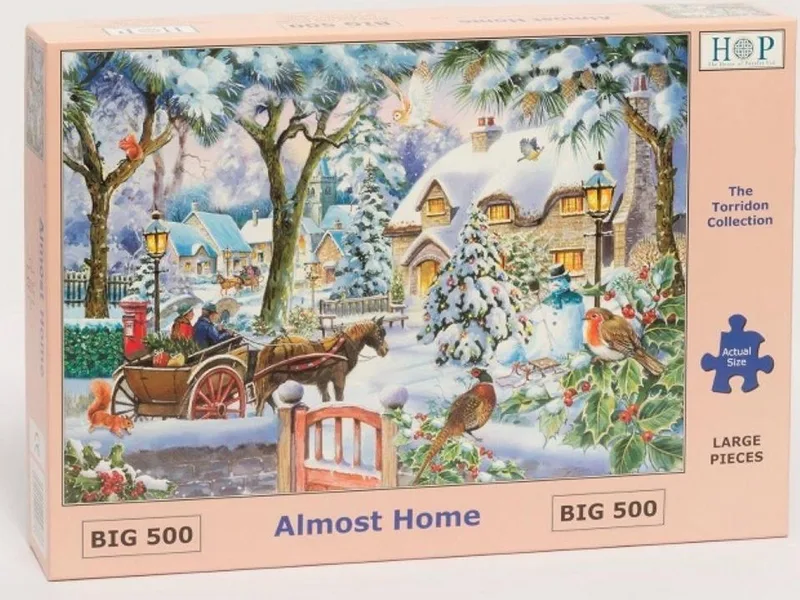 Legpuzzel - XXL 500 grote stukken - Torridon Collection from House of Puzzles, Multicolour edition – box