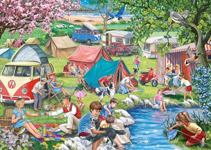 Pitch Perfect Puzzel 1000 Stukjes von House of Puzzles, Ausgabe Mehrfarbig – Schachtel