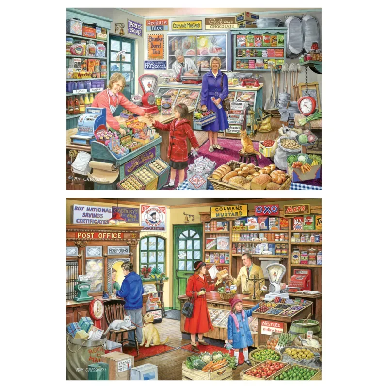 Puzzle 2 Puzzles - Pièces XXL - Please May I Have - 500 à 999 pièces van House of Puzzles – doos