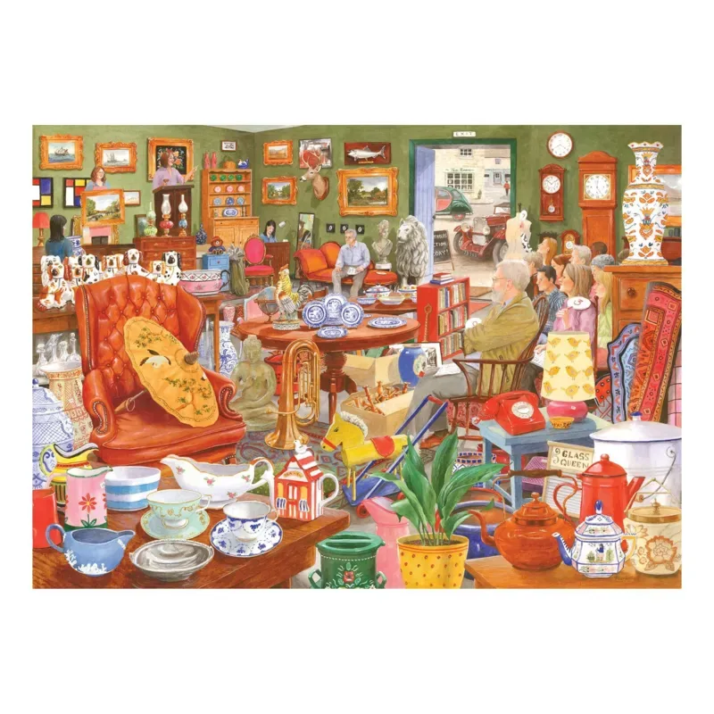 Puzzle Going Going Gone - 1000 pièces from House of Puzzles – box