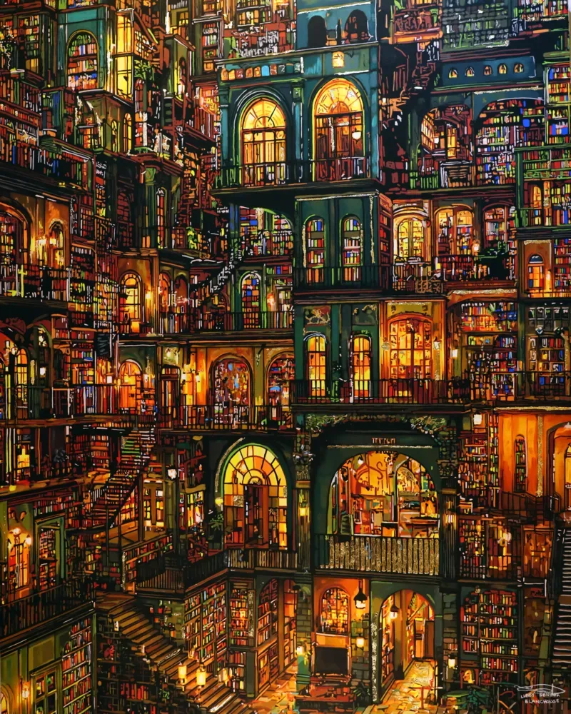 Puzzle Histoires Inédites - 1000 pièces from House of Puzzles – box