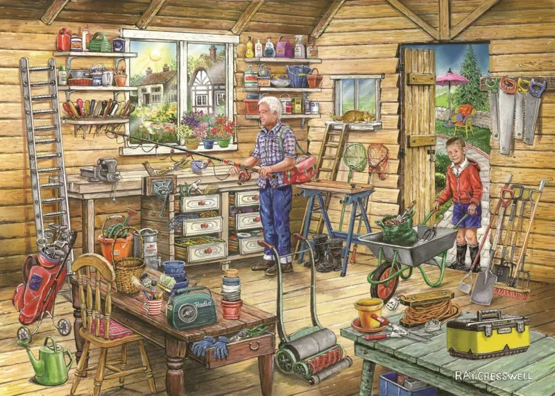 Puzzle Le Cabanon de Fred from House of Puzzles – box