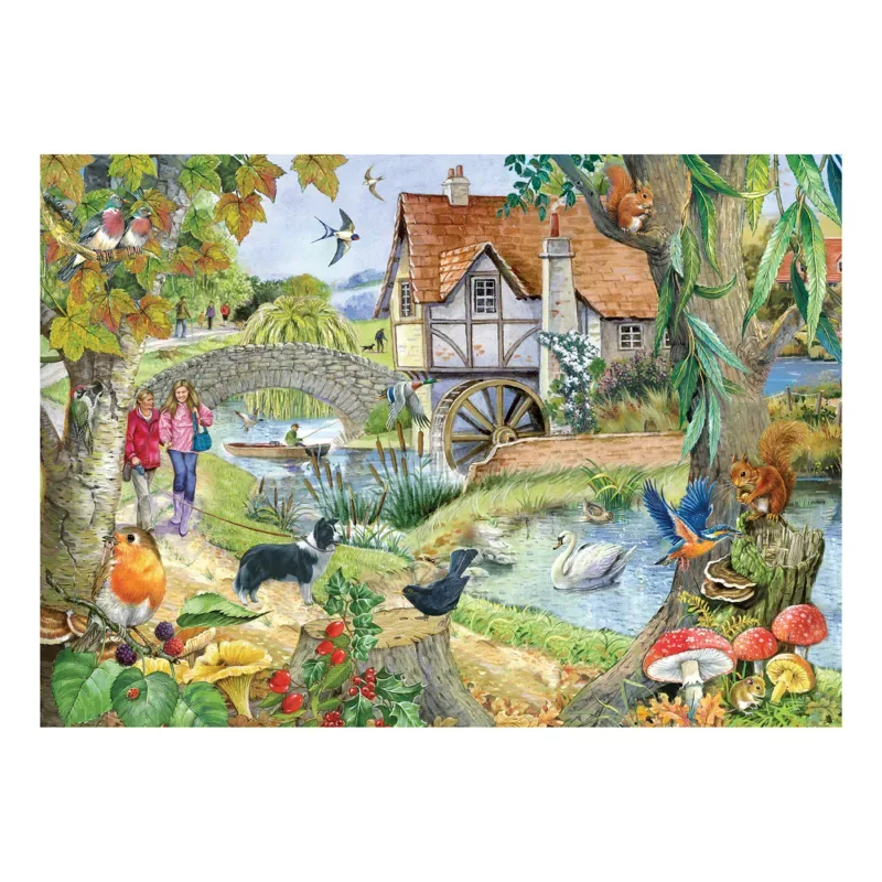 Puzzle Le Vieux Moulin - 500 à 999 pièces from House of Puzzles – box