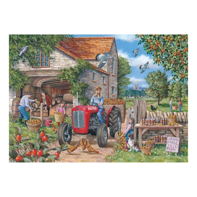 Puzzle Mini Puzzle - Cider & Rosie - 150 à 199 pièces från House of Puzzles – kartong 2 av 2