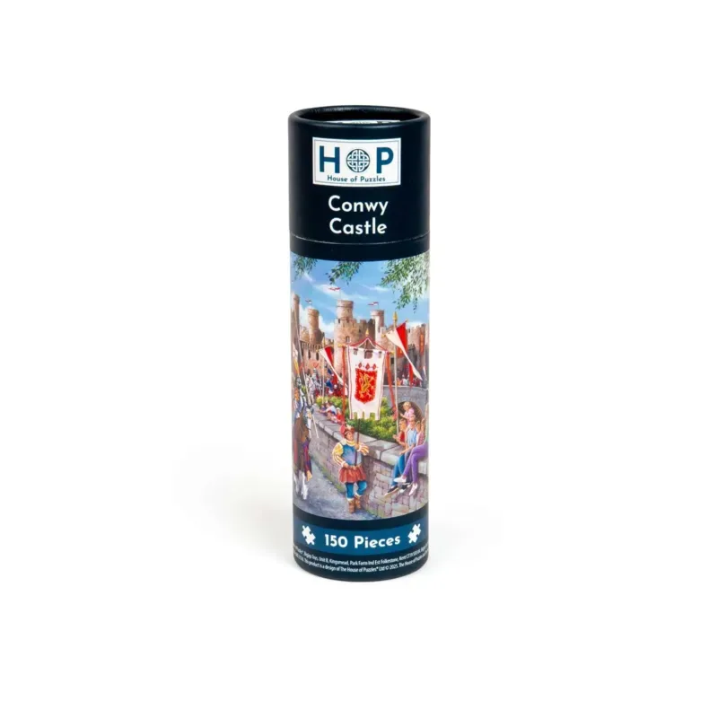 Puzzle Mini Puzzle - Conwy Castle - 150 à 199 pièces fra House of Puzzles – æske 1 af 2