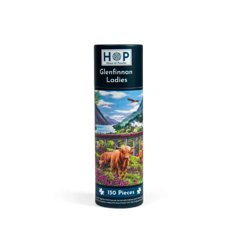 Puzzle Mini Puzzle - Glenfinnan Ladies - 150 à 199 pièces de House of Puzzles – boîte 1 sur 2