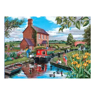 Puzzle Mini Puzzle - Keeper's Cottage - 150 à 199 pièces van House of Puzzles – doos 2 van 2