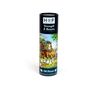 Puzzle Mini Puzzle - Strength & Beauty - 150 à 199 pièces från House of Puzzles – kartong 1 av 2