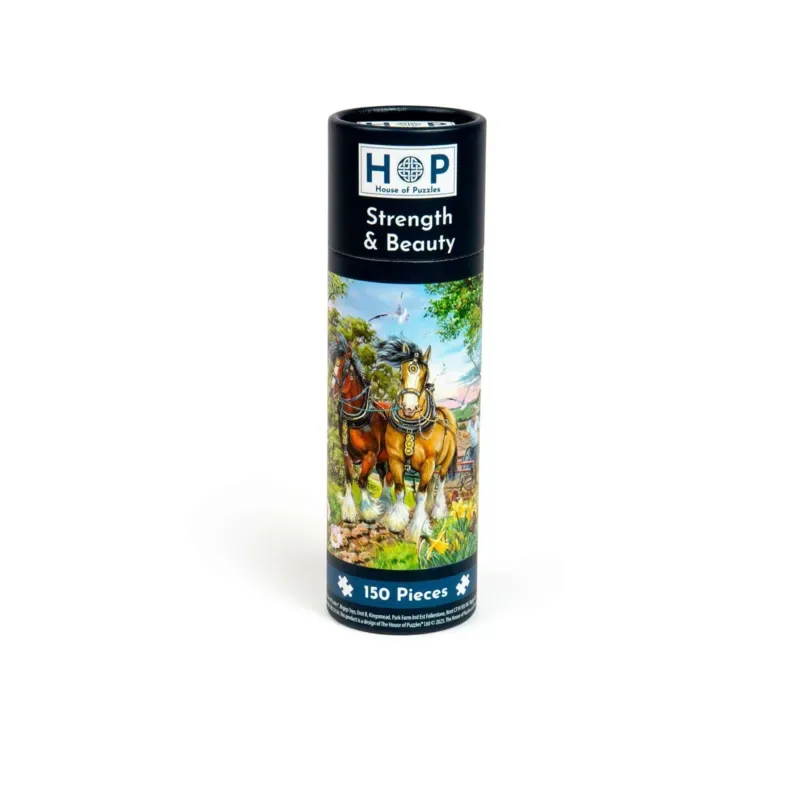 Puzzle Mini Puzzle - Strength & Beauty - 150 à 199 pièces från House of Puzzles – kartong 1 av 2