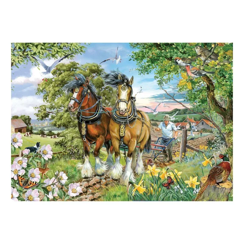 Puzzle Mini Puzzle - Strength & Beauty - 150 à 199 pièces från House of Puzzles – kartong 2 av 2