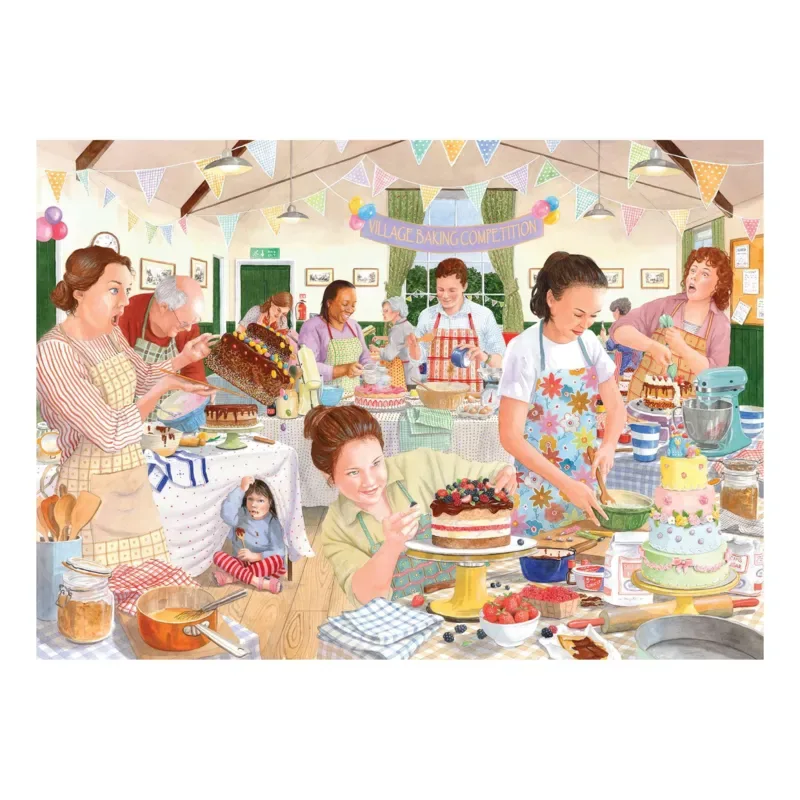 Puzzle Pièces XXL - Baking Stars - 500 à 999 pièces van House of Puzzles – doos