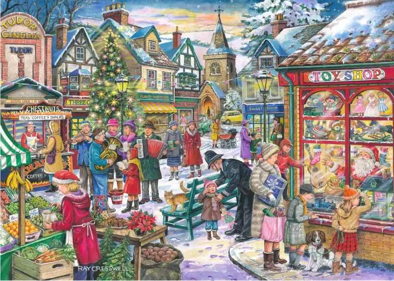 Puzzle Pièces XXL - No.10 - Window Shopping - 500 à 999 pièces van House of Puzzles – doos