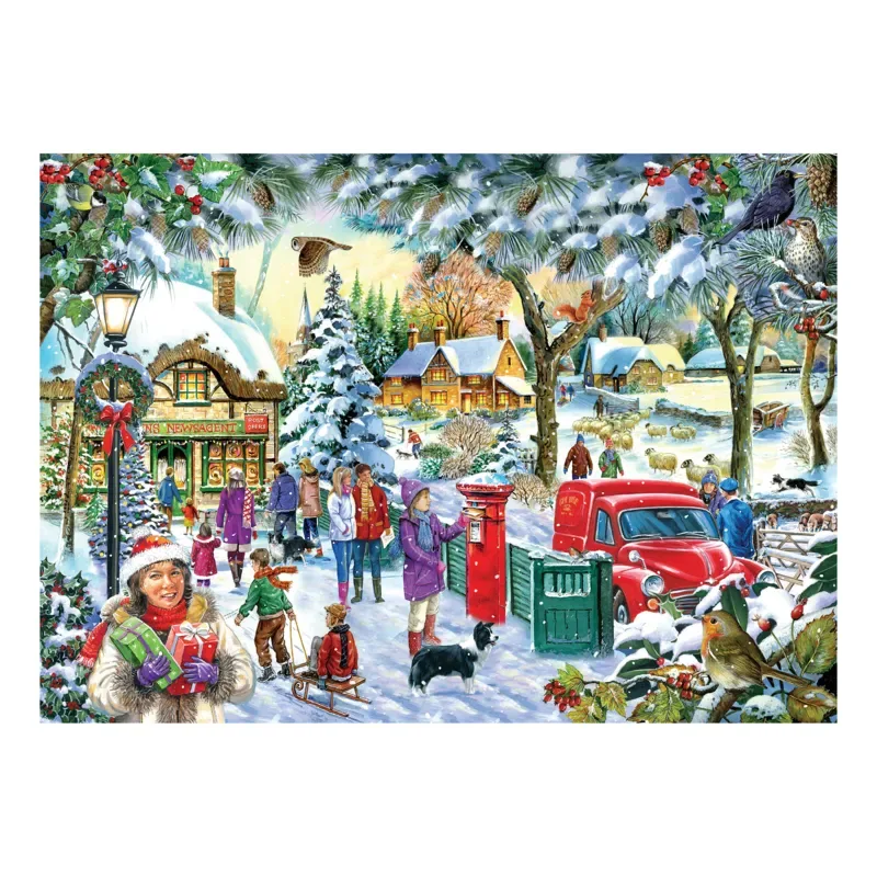 Puzzle Pièces XXL - Ruée de Dernière Minute - 500 à 999 pièces van House of Puzzles – doos