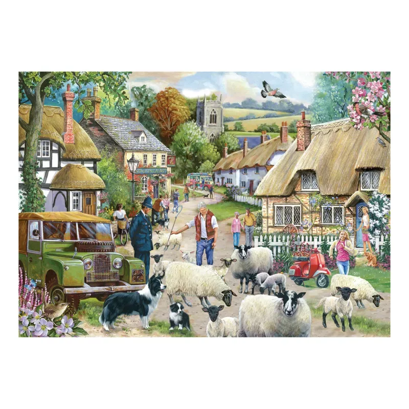 Puzzle Where Are Ewe Going - 1000 pièces from House of Puzzles – box