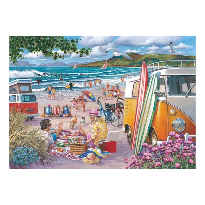 Puzzle Wish You Were Here - 1000 pièces from House of Puzzles – box
